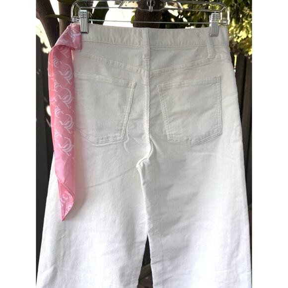 NEW Y2K Juicy Couture Wide Leg Corduroy Pants w/ Pink Logo Scarf Sz 26 - Picture 6 of 6